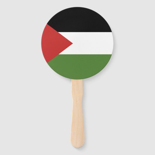 Palestijnse vlag handwaaier (Achterkant)