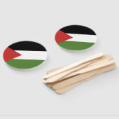 Palestijnse vlag handwaaier (Niet-gemonteerd)