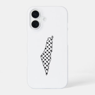 Palestijnse Vlag Hoesje Minimalistisch Ontwerp iPhone 16 Hoesje