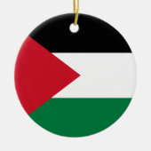 Palestijnse vlag keramisch ornament (Voorkant)