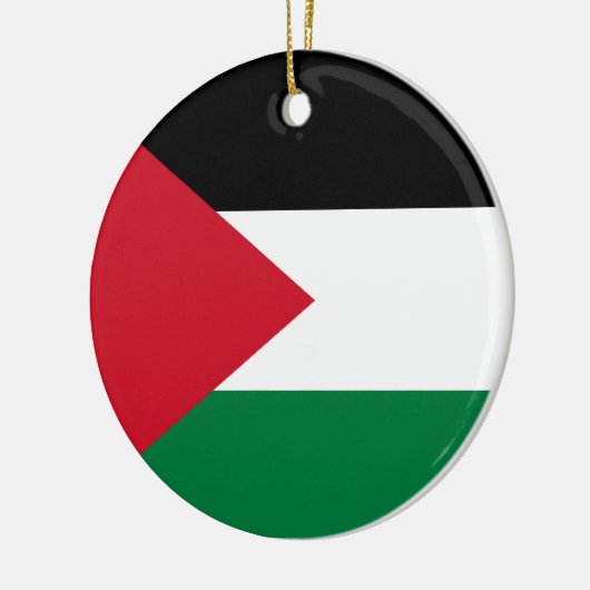 Palestijnse vlag keramisch ornament (Links)