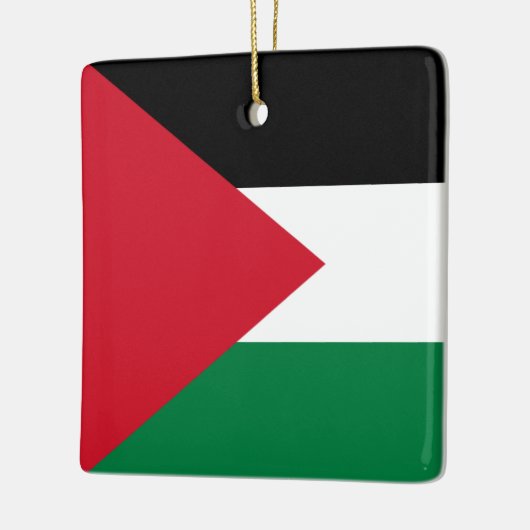 Palestijnse vlag keramisch ornament (Links)