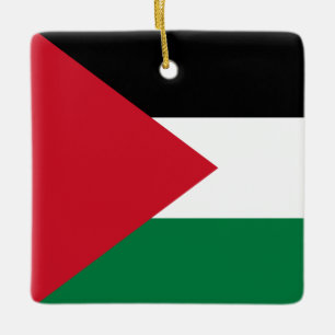 Palestijnse vlag keramisch ornament