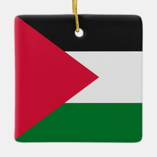 Palestijnse vlag keramisch ornament