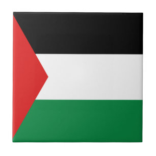 Palestijnse Vlag Keramische Tegels Tegeltje
