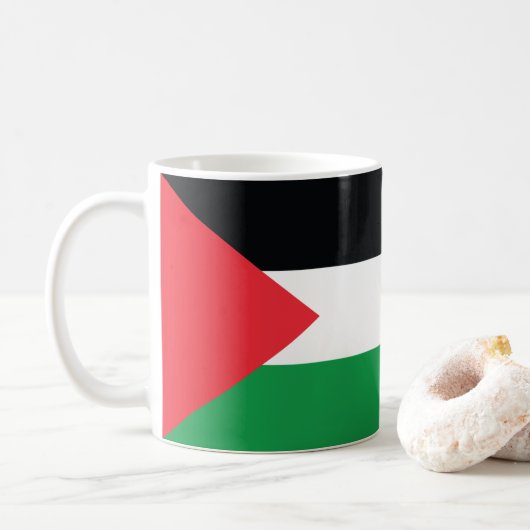 Palestijnse vlag koffiemok (Met donut)