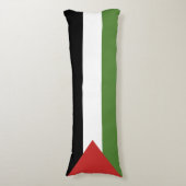 Palestijnse vlag lichaamskussen (Voorkant Verticaal)
