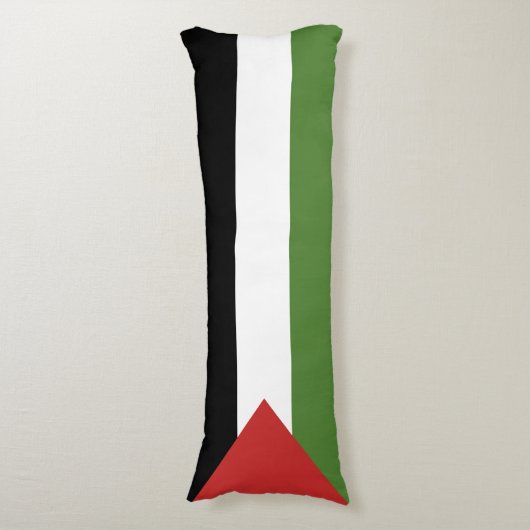 Palestijnse vlag lichaamskussen (Voorkant Verticaal)