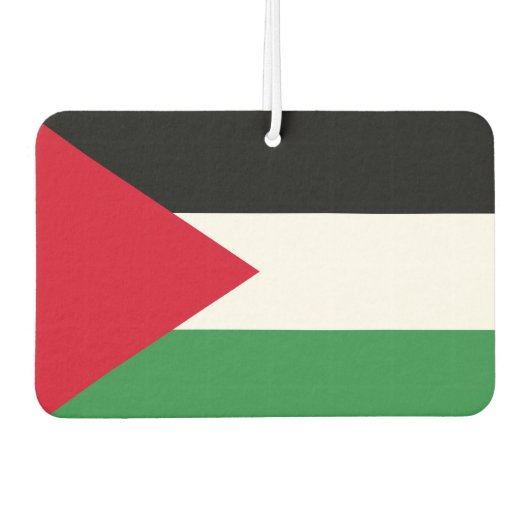 Palestijnse vlag luchtverfrisser (Voorkant)