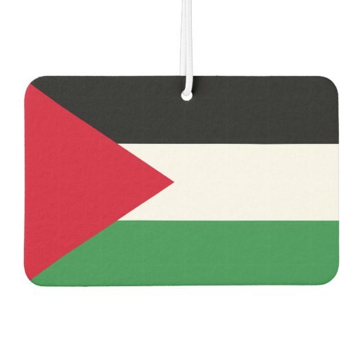 Palestijnse vlag luchtverfrisser (Voorkant)