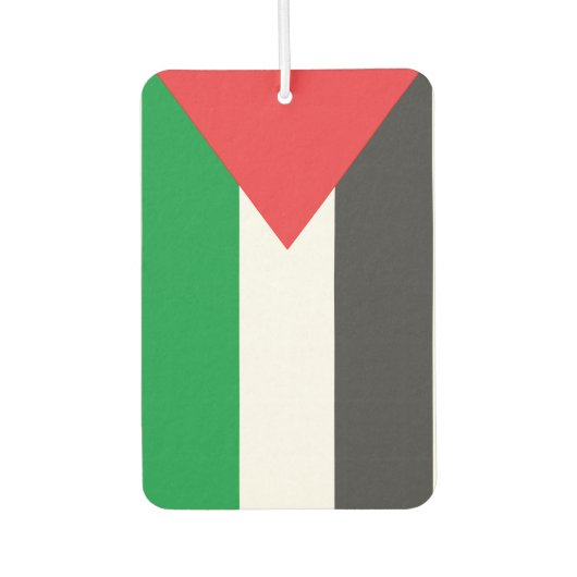 Palestijnse vlag luchtverfrisser (Voorkant)