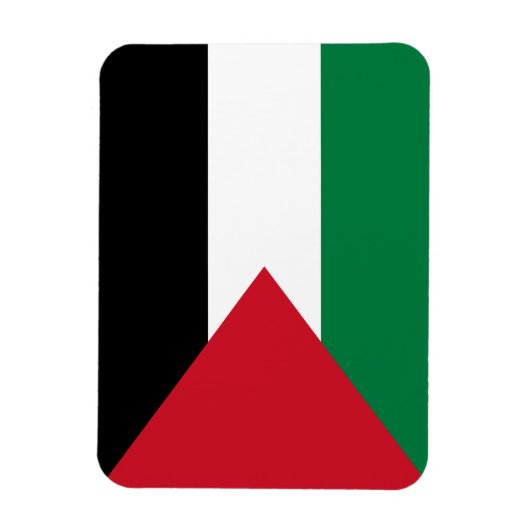 Palestijnse vlag magneet (Verticaal)