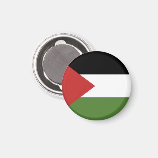 Palestijnse vlag magneet (Voorkant / Achterkant)