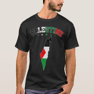 Palestijnse vlag Mannen vrouwen Kinder patriottisc T-shirt