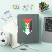 Palestijnse vlag met Arabische tekst Sticker (iPad Cover)