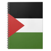 Palestijnse vlag notitieboek (Voorkant)