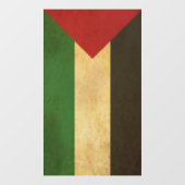 Palestijnse vlag  ontwerp raamsticker (Vel)