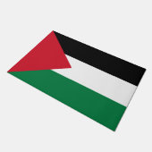 Palestijnse vlag (Palestina) Deurmat (Schuin)