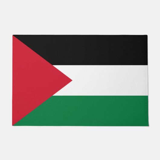 Palestijnse vlag (Palestina) Deurmat (Voorkant)