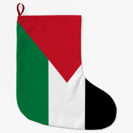 Palestijnse vlag (Palestina) Grote Kerstsok