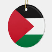 Palestijnse vlag (Palestina) Keramisch Ornament (Links)