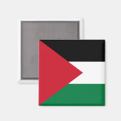 Palestijnse vlag (Palestina) Magneet (Voorkant / Achterkant)
