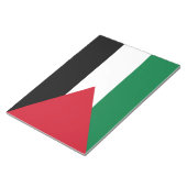 Palestijnse vlag (Palestina) Notitieblok (Schuin)