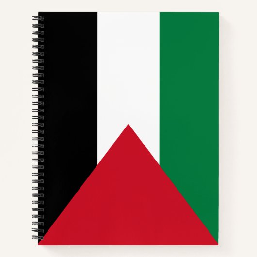 Palestijnse vlag (Palestina) Notitieboek (Voorkant)