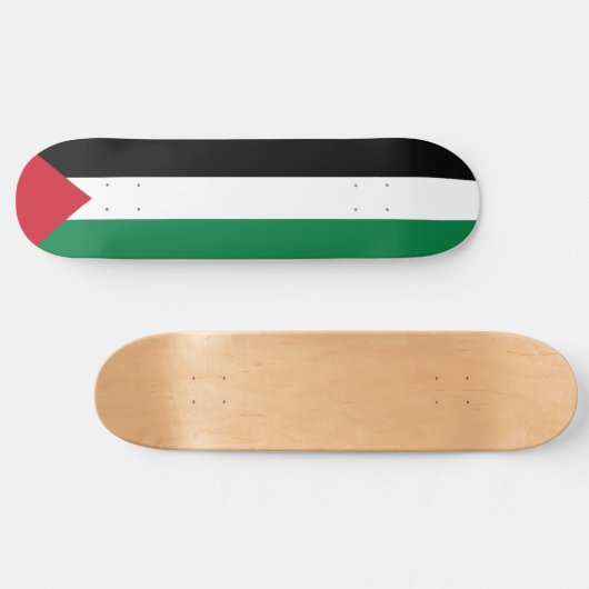 Palestijnse vlag (Palestina) Persoonlijk Skateboard (Horizontaal)