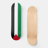 Palestijnse vlag (Palestina) Persoonlijk Skateboard (Voorkant)