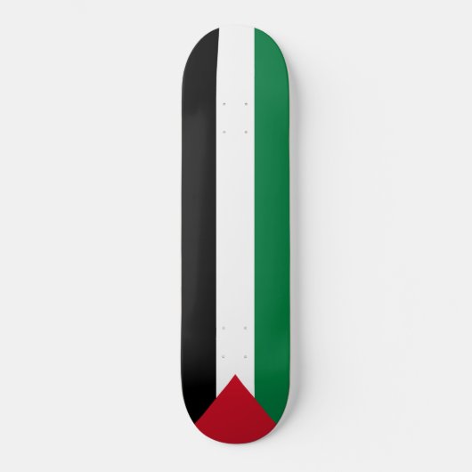 Palestijnse vlag (Palestina) Persoonlijk Skateboard (Voorkant)