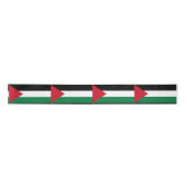 Palestijnse vlag (Palestina) Satijnen Lint (Voorkant)