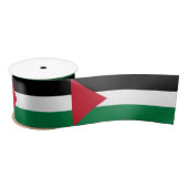 Palestijnse vlag (Palestina) Satijnen Lint (Spoel)