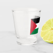 Palestijnse vlag (Palestina) Shot Glas (Links)
