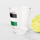 Palestijnse vlag (Palestina) Shot Glas (Rechts)
