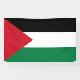 Palestijnse vlag (Palestina) Spandoek