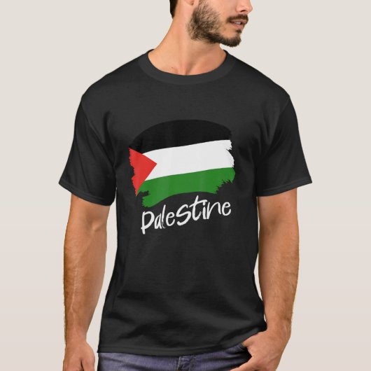 Palestijnse vlag Palestina T-shirt (Voorkant)