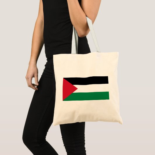 Palestijnse vlag (Palestina) Tote Bag (Voorkant (product))