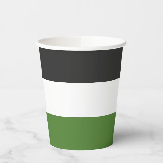 Palestijnse vlag papieren bekers (Links)