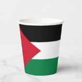 Palestijnse vlag papieren bekers (Voorkant)
