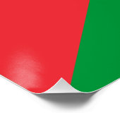 Palestijnse vlag perfect poster (Hoek)