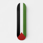 Palestijnse vlag persoonlijk skateboard (Voorkant)