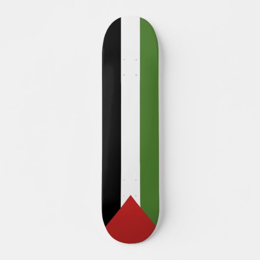 Palestijnse vlag persoonlijk skateboard (Voorkant)