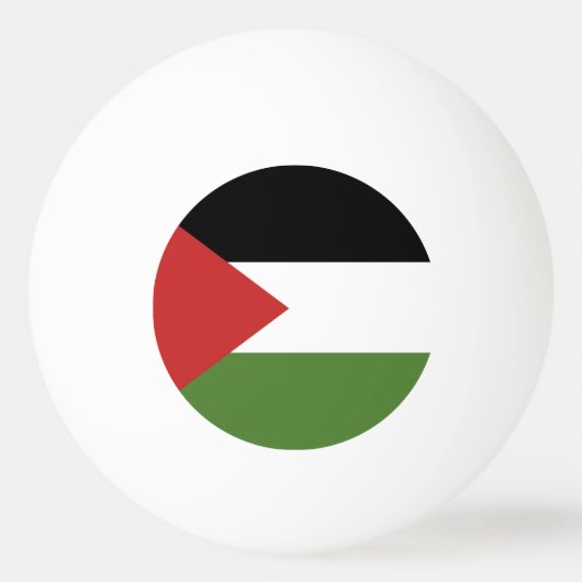 Palestijnse vlag pingpongbal (Voorkant)