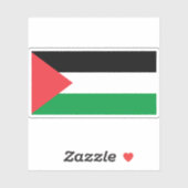 Palestijnse vlag - PNA (1994-cadeau) Sticker (Vel)