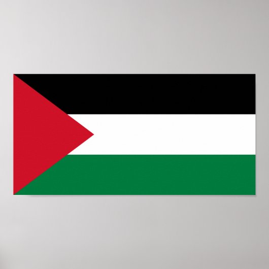 Palestijnse vlag poster (Voorkant)