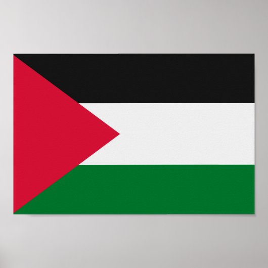 Palestijnse vlag poster (Voorkant)