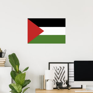 Palestijnse vlag poster