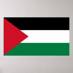 Palestijnse vlag poster