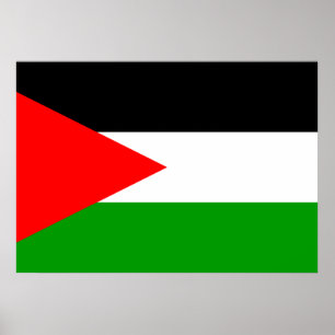 Palestijnse vlag poster
